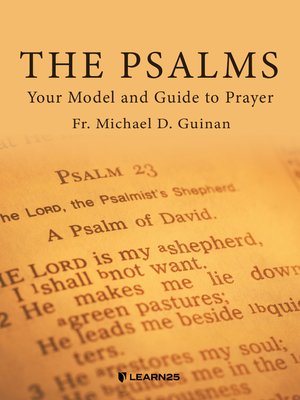 cover image of The Psalms: Your Model and Guide to Prayer